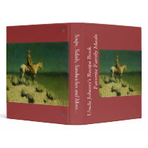 Frederic Remington's The Night Herder (circa 1908) binders