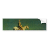 Frederic Remington's The Night Herder (circa 1908) bumper stickers