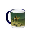 Frederic Remington's The Night Herder (circa 1908) mugs