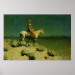 Frederic Remington's The Night Herder (circa 1908) Print