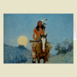 Frederic Remington's The Outlier 1909 cards