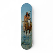 Frederic Remington's The Outlier 1909 Skate Decks