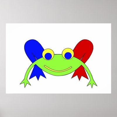 Frederic the Frog Posters by lonvig