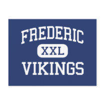Frederic - Vikings - High - Frederic Wisconsin postcards