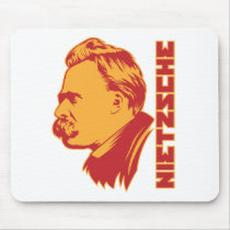 Frederich Nietzsche Portrait Mousepad by strk3 Frederich Nietzsche Portrait Mousepad
