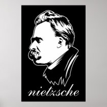 Frederich Nietzsche Portrait Mousepad Print