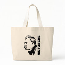 Frederich Nietzsche Portrait Tote Bag