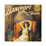 Frederick Bancroft, prince of magicians Fridge Magnets