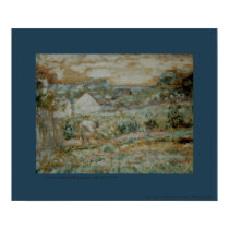 Frederick Carl Frieseke " The Gardener" landscape posters