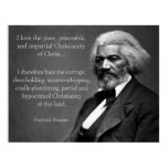 Frederick Douglass Christianity posters