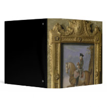 Frederick II on horseback Vinyl Binders
