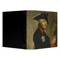 Frederick II the Great of Prussia, 1764 Vinyl Binders
