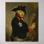 Frederick II the Great of Prussia, 1764 Poster