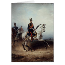 Frederick III Wilhelm on the Bornstedter Field Greeting Cards