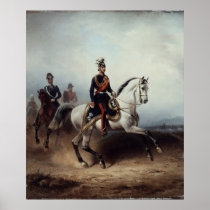 Frederick III Wilhelm on the Bornstedter Field Print