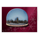 Frederick, MD Snow globe card