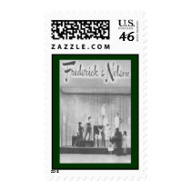 Frederick & Nelson Christmas Window - Customized stamps