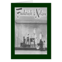 Frederick & Nelson Christmas Window cards