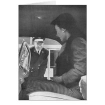 Frederick & Nelson Doorman Greets Customer cards