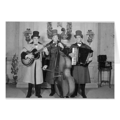 Frederick & Nelson Strolling Minstrels Card