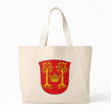 Frederiksborg Coat of Arms Tote Bag by FlagTshirts Frederiksborg Coat of Arms Tote Bag