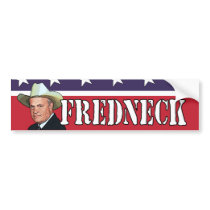 Fredneck Bumper Sticker bumper stickers by dkilmer Fredneck Bumper Sticker bumper stickers