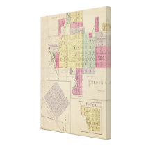 Fredonia, Benedict, Buffalo, Kansas Gallery Wrapped Canvas