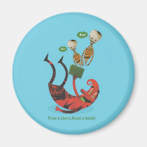 Free a story - read a book! magnets