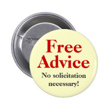 Free Advice Pin