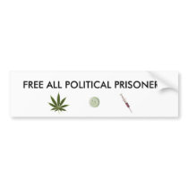 Free All Political Prisoners bumper stickers by AnarchoCapitalist Free All Political Prisoners bumper stickers
