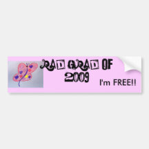 Free and Graduated Bumper Sticker