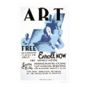 Free Art Classes 1936 WPA posters by lc_wpa Free Art Classes 1936 WPA posters