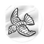 Free as a Bird Sticker Free as a Bird Sticker