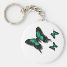 Free as a butterfly key chain