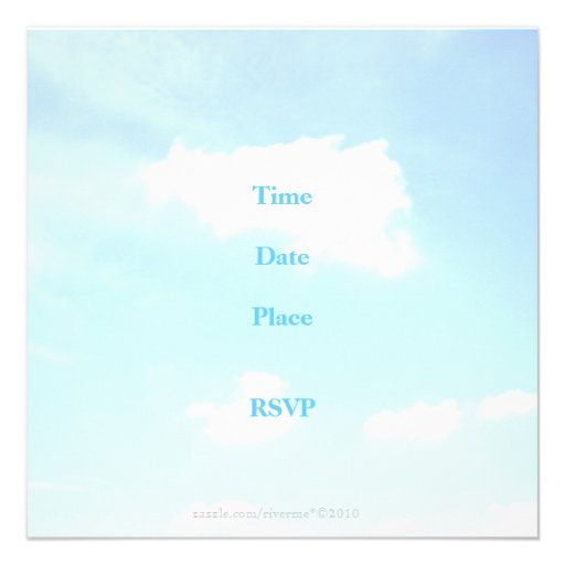 Free as Clouds/Retirement Party Invites