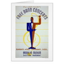 Free Band Concerts 1941 WPA cards