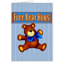 Free Bear Hugs Cards