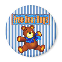 Free Bear Hugs Fridge Magnet