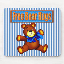 Free Bear Hugs Mouse Pads
