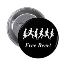 Free Beer! Pinback Buttons