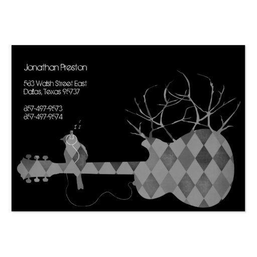 Free Bird Chubby Business Cards (back side)