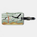 Free Birds Landscape luggage tags