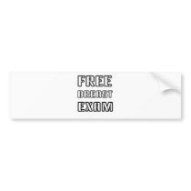 Free Breast Exam Bumper Sticker