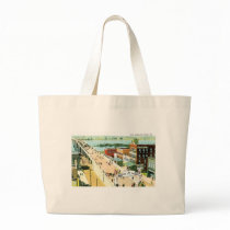 Free Bridge, Fort Smith Arkansas Tote Bags
