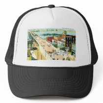 Free Bridge, Fort Smith Arkansas Mesh Hat