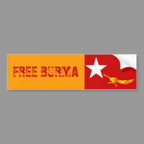 FREE BURMA BUMPER STICKER bumper stickers