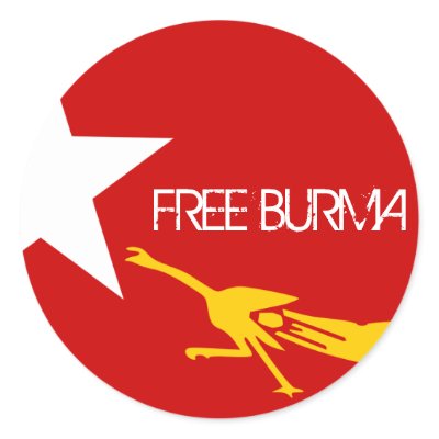 FREE BURMA STICKER by zipflmeister