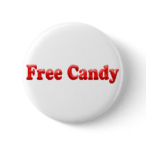 Free Candy Pinback Button