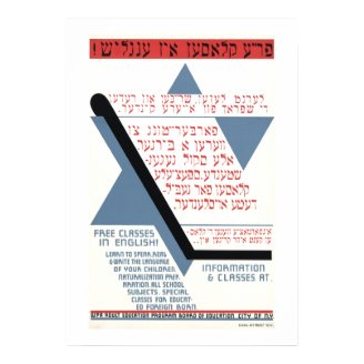 Free Classes in English! Posters