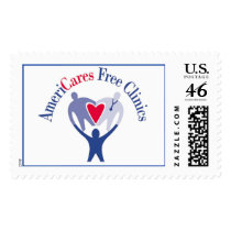Free Clinics Logo Postage postage by AmeriCares Free Clinics Logo Postage postage